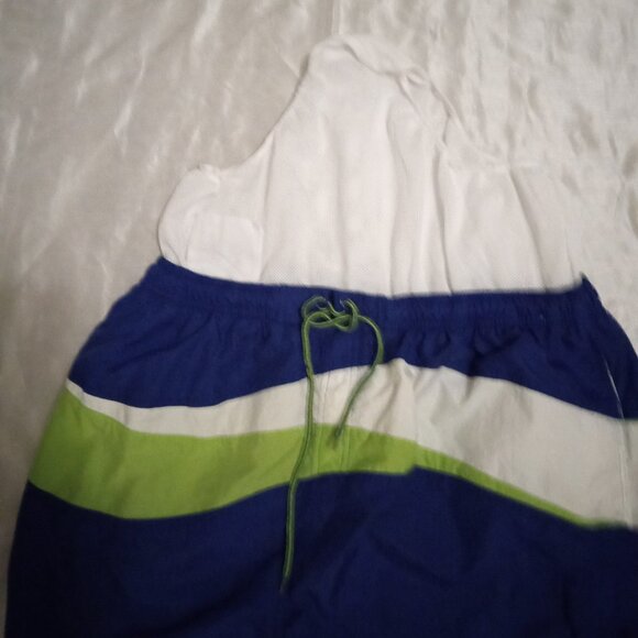 Sand N Sun men's swimwear blue/white/green size XL(40-42) - Picture 7 of 9